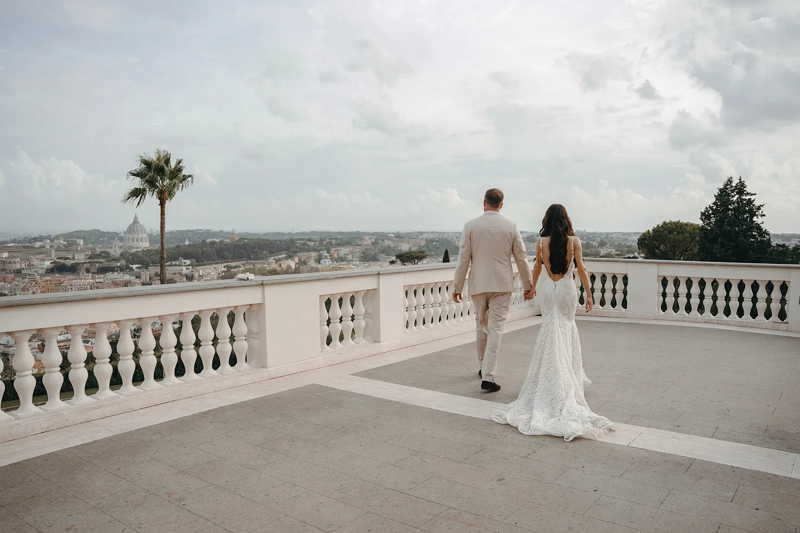 Portraits - Villa Miani editorial wedding in Roma