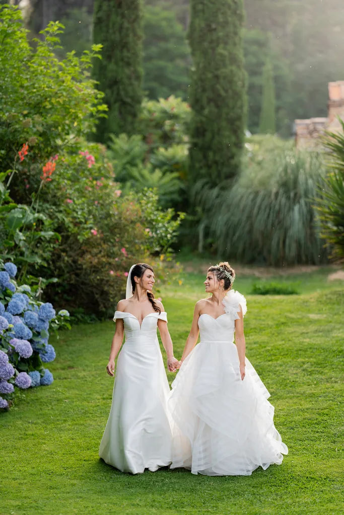 same sex wedding in tuscany